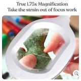 $115 Brightech LightView Pro Magnifying LED Desk Lamp - White