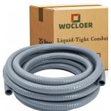 $80 PVC Liquid-Tight Conduit 2 in Dia, 25 ft Flexible PVC NM