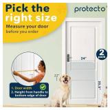 $56 PROTECTO 2 Pack 35.5x24 Door Protector for Dog Scratching