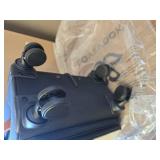 $80 LOVEVOOK Carry-On Luggage 22x14x9, 49L Softside Rolling Suitcase