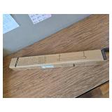 50-Inch Retractable Baby Gate, 34-Inch Tall, Reinforced Strip