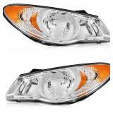 $110 WEELMOTO Headlights for 2007-2009 Hyundai Elantra