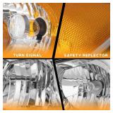 $110 WEELMOTO Headlights for 2007-2009 Hyundai Elantra