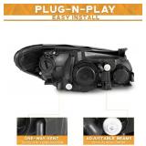 $110 WEELMOTO Headlights for 2007-2009 Hyundai Elantra