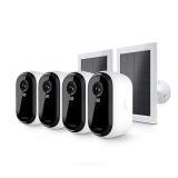 $299 Arlo 2K Essential Outdoor Camera 2 Gen, 4-Camera & 2 Solar Panels