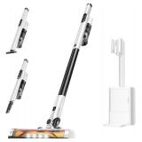 $200 Cordless Stick Vacuum with Auto Empty Base, HEPA, Black