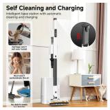 $200 Cordless Stick Vacuum with Auto Empty Base, HEPA, Black