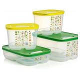 $80 Tupperware Fridgesmart 4-Piece Food Storage Set, Dishwasher Safe