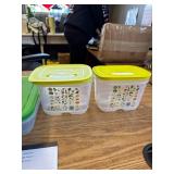 $80 Tupperware Fridgesmart 4-Piece Food Storage Set, Dishwasher Safe