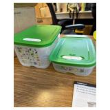 $80 Tupperware Fridgesmart 4-Piece Food Storage Set, Dishwasher Safe