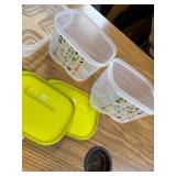 $80 Tupperware Fridgesmart 4-Piece Food Storage Set, Dishwasher Safe