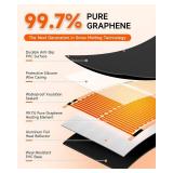 $79 Heated Snow Melting Mat for Stairs, 10x30, Outdoor Graphene 2.0