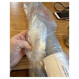 Retractable Baby Gate for Stairs, 55" Wide, 34" Tall, Grey Indoor