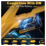 $100 Cordless Snow Shovel for Dewalt 20V Max, 11 in Brushless Motor