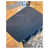 $56 Nekmit Leather Desk Blotter Pad 36 x 20 in, Flat, Non-Slip, Blue