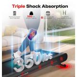 $230 Sperax Walking Treadmill Pad, 3-in-1 Under Desk Treadmill, 400W