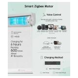 $179 Yoolax Motorized Blinds with Remote, Blackout, White 31x72