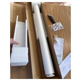 $179 Yoolax Motorized Blinds with Remote, Blackout, White 31x72