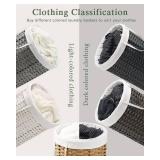 $75 Round Laundry Hamper 34.3 Gal (130 L) Wicker Basket with Handles