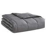$93 Weighted Blanket Queen 60 80 (25 lb) Dark Grey