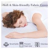 $86 SINWEEK 3-Inch Gel Memory Foam Mattress Topper Queen, Firm