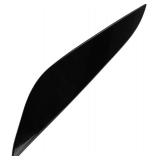 Headlight Eyebrow Trim for Tesla Model 3 2017-2021, Gloss Black