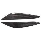 Headlight Eyebrow Trim for Tesla Model 3 2017-2021, Gloss Black