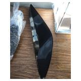 Headlight Eyebrow Trim for Tesla Model 3 2017-2021, Gloss Black