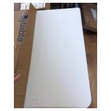 $49 Folding Table 4-Foot Portable Heavy-Duty Plastic Fold-in-Half