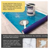 Dura-Gold Floor Protection Film, 36 in x 100 ft, Clear