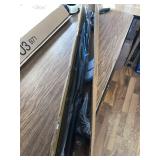 Umimile Tension Curtain Rod, 51-126 in, 1.26 in Dia, Black