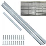 $102 LAJIAOZ 16ft Garage Door Strut - Heavy Duty Reinforcement