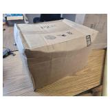 $130 Rugcomf 9x12 Area Rug - Washable Non-Slip Boho Floral Beige