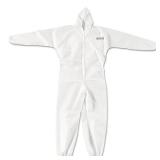 $122 Kleenguard A20 Breathable Hooded Coveralls REFLEX Zip Front XL-2XL
