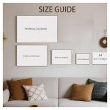 $50 KISSFOX Framed Wall Art Vintage Bird Rustic Animal Canvas