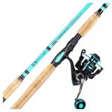 $63 Sougayilang 7 Rod & Reel Combo, 2-Piece, 4000 Reel, Inshore