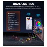 $110 ZIMABLUE 2pc 3ft LED Whip Lights for ATV/UTV with Remote RGB