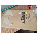 Monthly Calendar Whiteboard & Cork Board, 24x18, Double-Sided