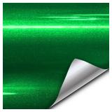 VVIVID XPO Gloss Liquid Metal Green Vinyl Wrap Film (3ft x 5ft)