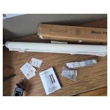 $89 Retractable Baby Gate 150in, 42in, Reinforced Strip, 12ft Wide