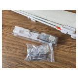 $89 Retractable Baby Gate 150in, 42in, Reinforced Strip, 12ft Wide