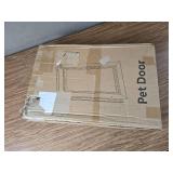 $100 All Aluminum Dog Door for Exterior Door, Large, Heavy Duty, 110lb