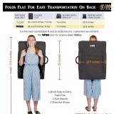 $80 BRAWNTIDE Stadium Seat with Back Support, Cushioned, 2 Hooks