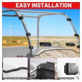 $225 StarKnightMT Kubota RTV 400/500/520 Vented Windshield ABG225-UTV
