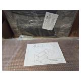 $139 Diwhy Industrial 3-Tier Rolling Utility Storage Cart with Wood