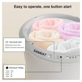 $100 SAMEAT Heated Towel Warmer for Bathroom, Auto Shut Off, Gray