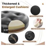 $108 Office Drafting Chair with Footrest, Rolling Stool Black