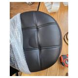 $108 Office Drafting Chair with Footrest, Rolling Stool Black