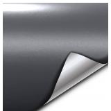 VViViD+ Matte Slate Grey Vinyl Wrap Adhesive Film (3ft x 5ft)