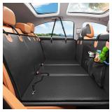 $73 Back Seat Extender for Dogs - Waterproof Car Seat Cover, 400lbs